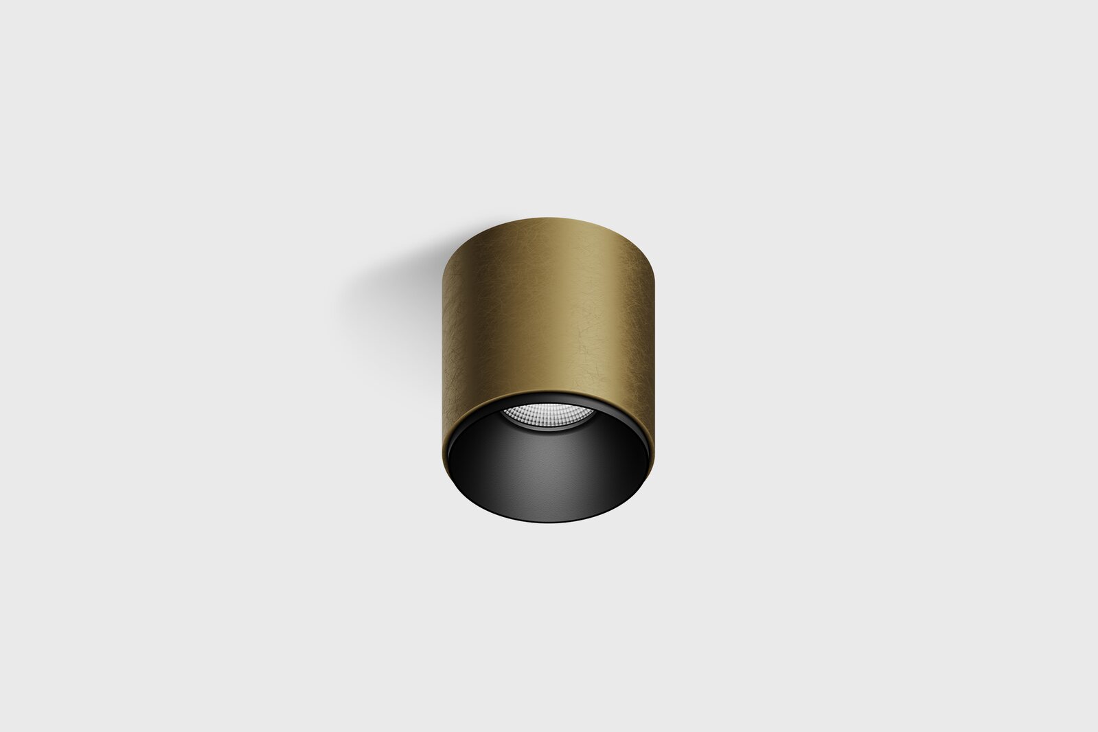 Накладной даунлайт Centrsvet Cylinder в отделке patina brass из коллекции AUROOM