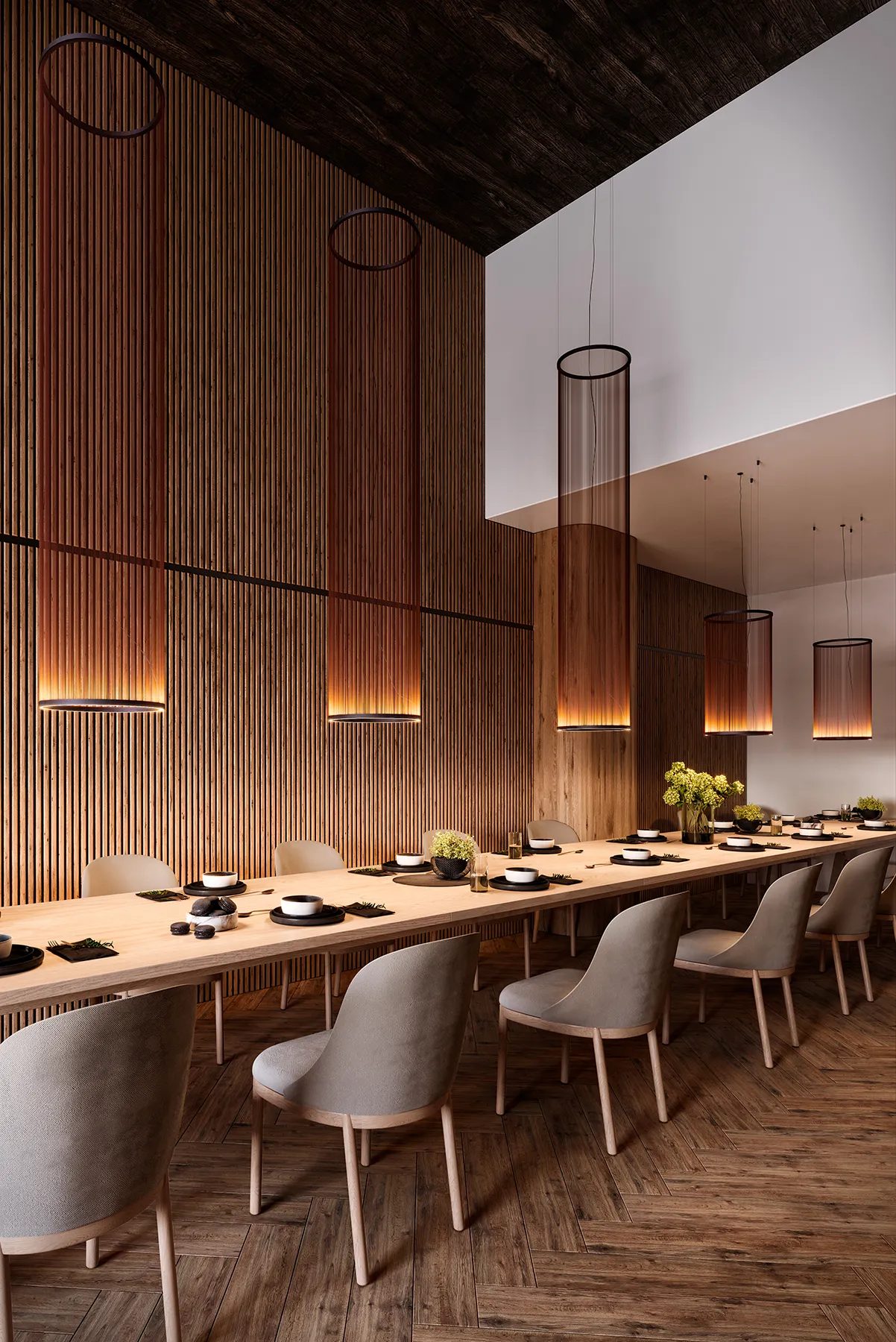 Vibia Array в residential / contract пространстве